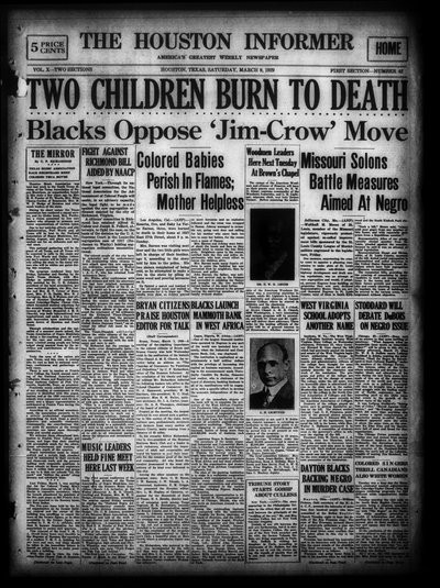 Houston Informer, Mar 9, 1929