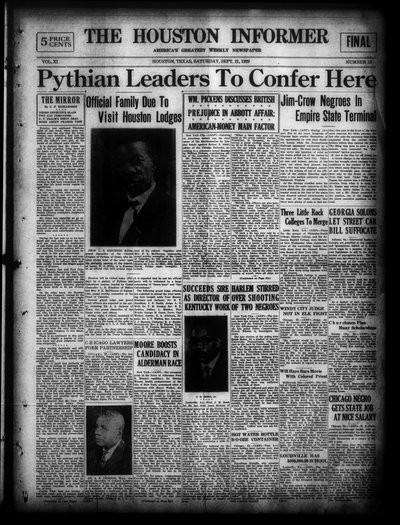 Houston Informer, Sep 21, 1929