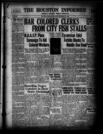 Houston Informer, Jan 18, 1930