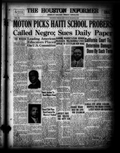 Houston Informer, Mar 8, 1930