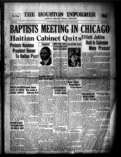 Houston Informer, Aug 23, 1930