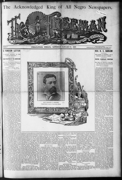 The Freeman, Jan 27, 1900