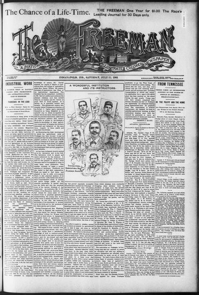 The Freeman, Jul 27, 1901