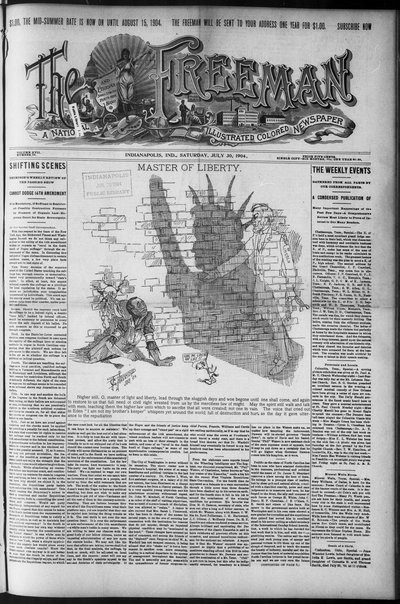 The Freeman, Jul 30, 1904