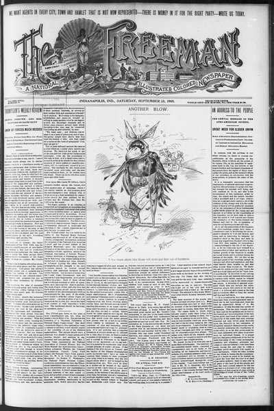 The Freeman, Sep 23, 1905