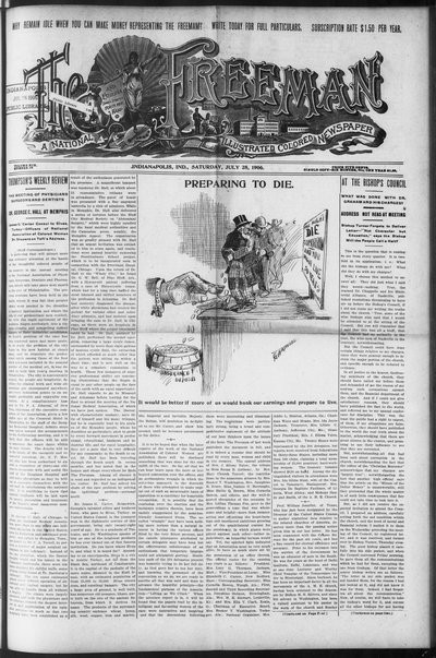 The Freeman, Jul 28, 1906