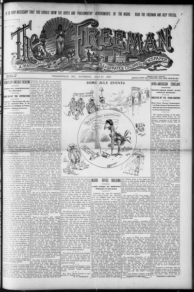 The Freeman, Jul 27, 1907