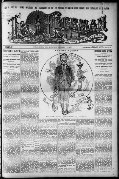 The Freeman, Oct 19, 1907