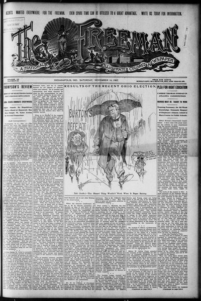 The Freeman, Nov 16, 1907