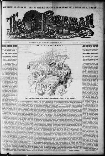 The Freeman, Dec 28, 1907