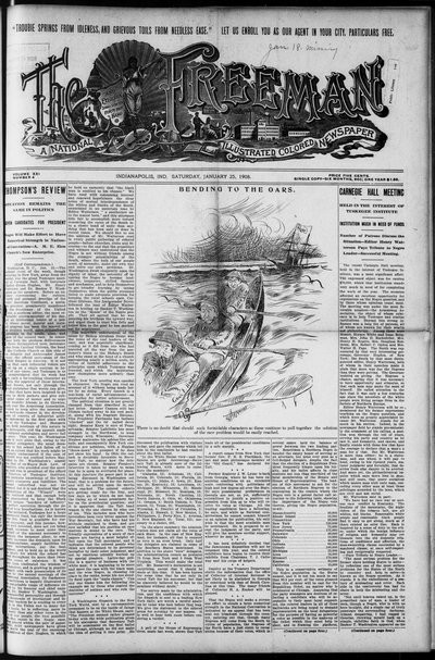 The Freeman, Jan 25, 1908