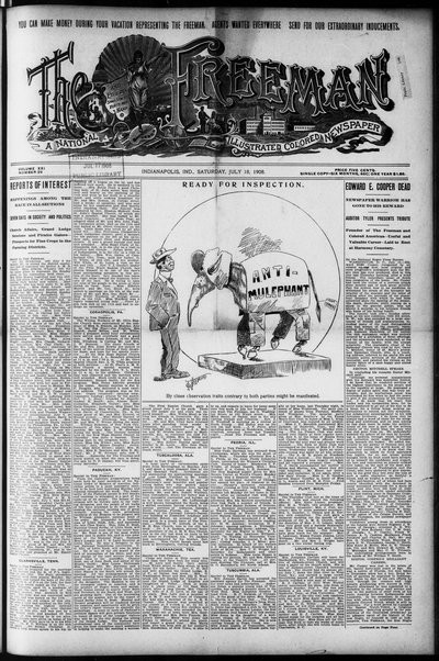 The Freeman, Jul 18, 1908