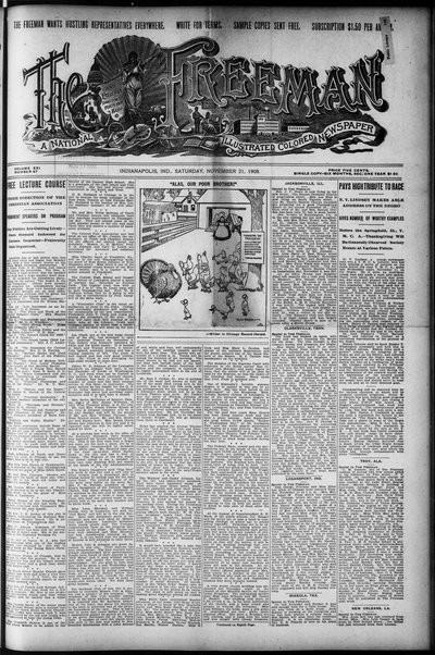 The Freeman, Nov 21, 1908