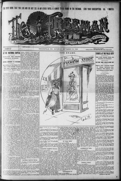 The Freeman, Sep 25, 1909