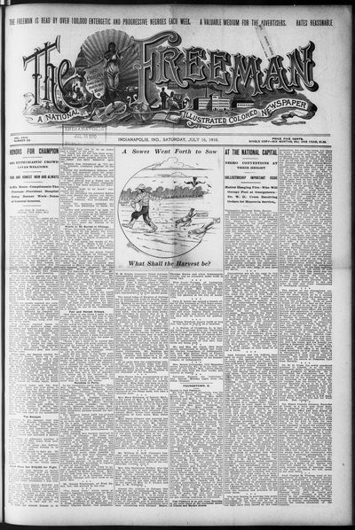 The Freeman, Jul 16, 1910