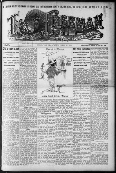 The Freeman, Aug 27, 1910