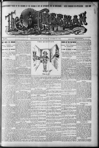 The Freeman, Oct 29, 1910