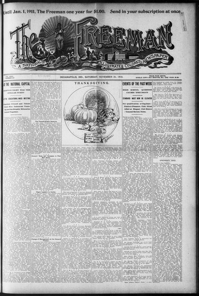 The Freeman, Nov 26, 1910