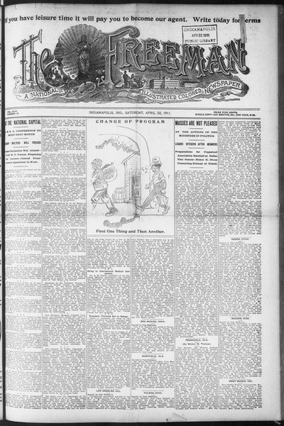 The Freeman, Apr 22, 1911