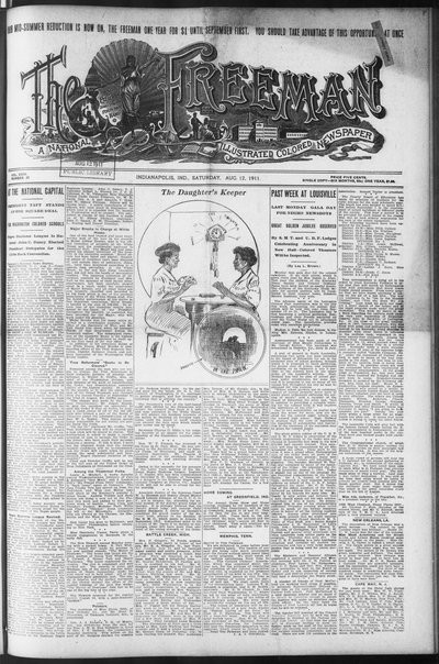 The Freeman, Aug 12, 1911