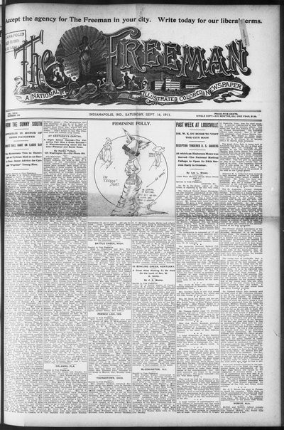 The Freeman, Sep 16, 1911