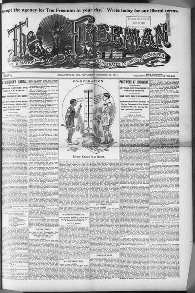 The Freeman, Oct 21, 1911
