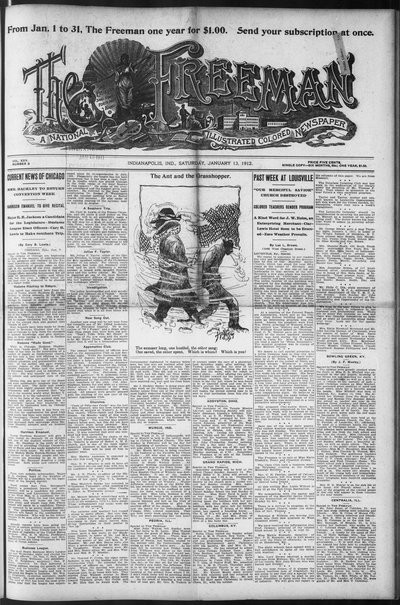 The Freeman, Jan 13, 1912