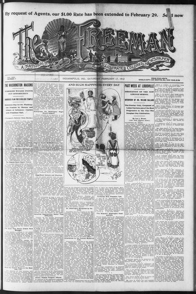 The Freeman, Feb 17, 1912
