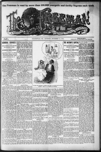 The Freeman, Nov 16, 1912
