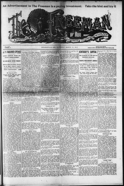 The Freeman, Mar 15, 1913
