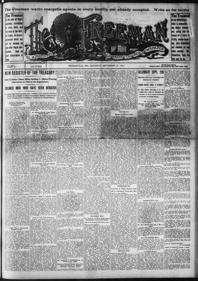 The Freeman, Sep 27, 1913