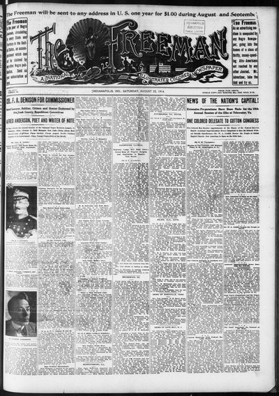 The Freeman, Aug 22, 1914