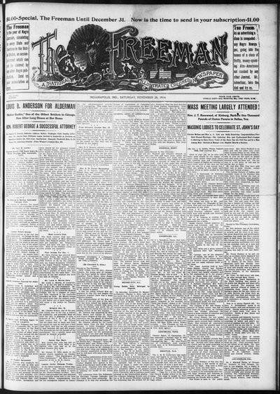 The Freeman, Nov 28, 1914