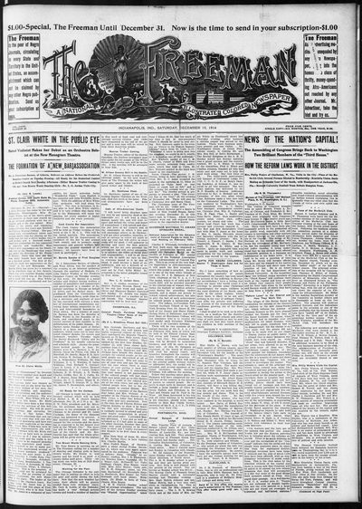 The Freeman, Dec 19, 1914