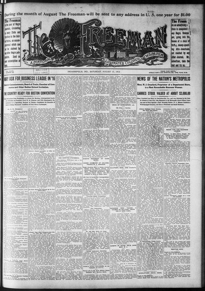 The Freeman, Aug 14, 1915