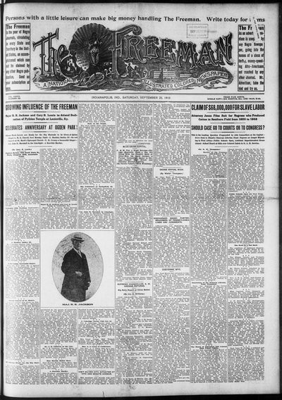 The Freeman, Sep 25, 1915
