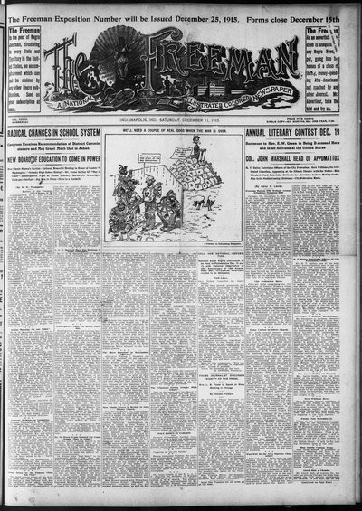 The Freeman, Dec 11, 1915