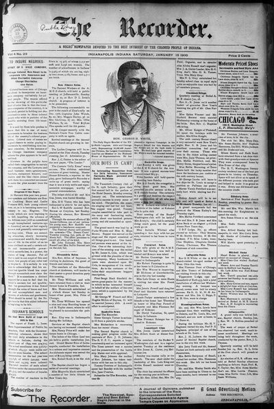 The Recorder, Jan 13, 1900