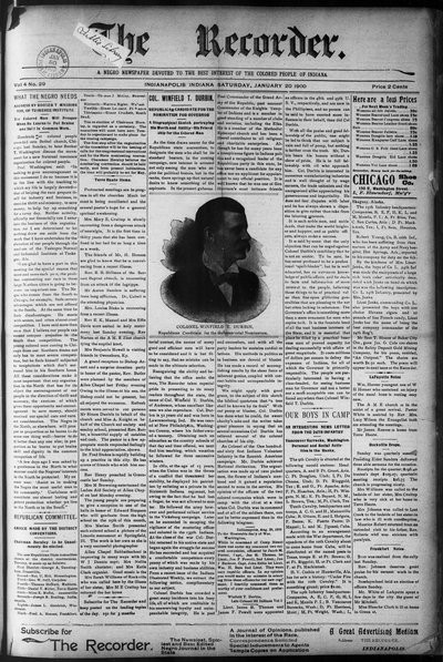 The Recorder, Jan 20, 1900