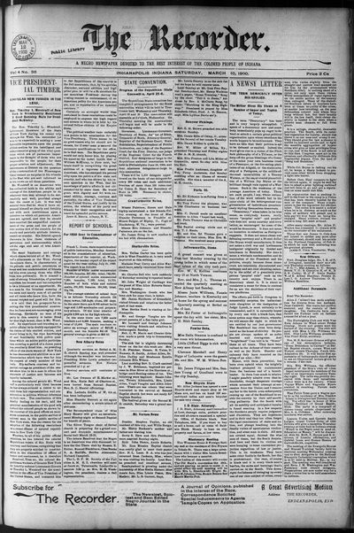 The Recorder, Mar 10, 1900