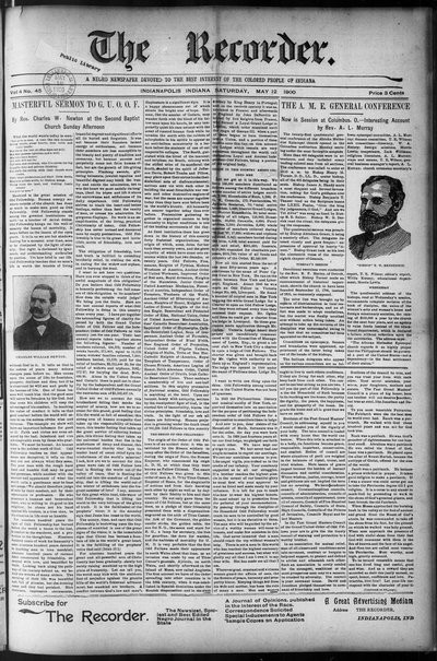 The Recorder, May 12, 1900