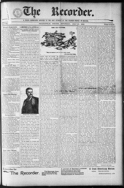 The Recorder, Jul 21, 1900