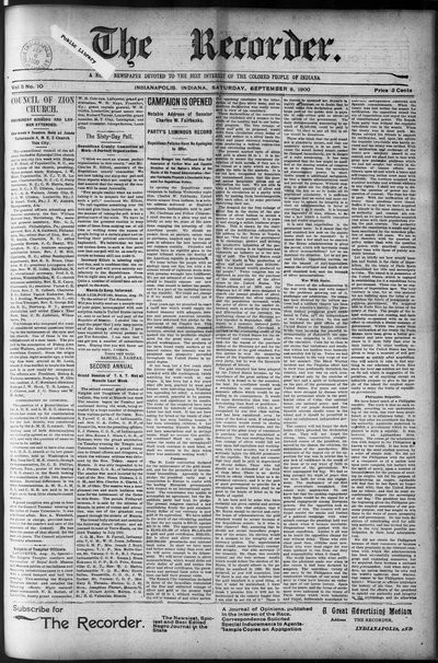 The Recorder, Sep 8, 1900