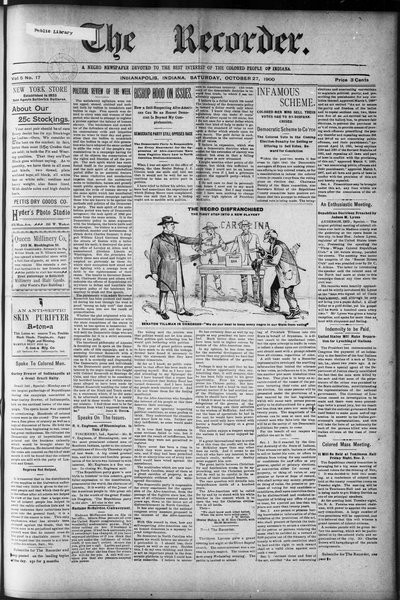 The Recorder, Oct 27, 1900