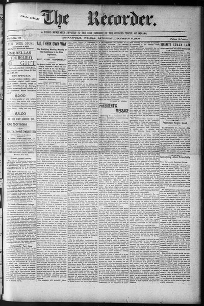 The Recorder, Dec 8, 1900