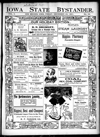 Iowa State Bystander, Dec 20, 1901