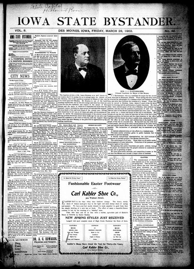 Iowa State Bystander, Mar 28, 1902