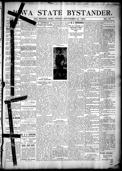 Iowa State Bystander, Sep 26, 1902