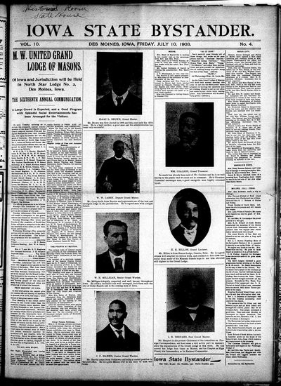Iowa State Bystander, Jul 10, 1903