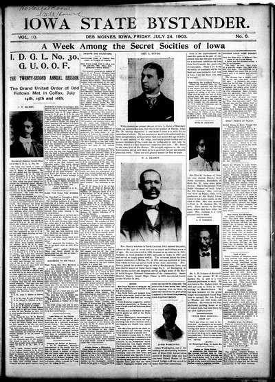 Iowa State Bystander, Jul 24, 1903